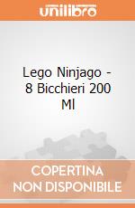 Lego Ninjago - 8 Bicchieri 200 Ml gioco di Giocoplast
