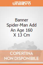 Banner Spider-Man Add An Age 160 X 13 Cm gioco