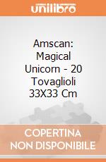 Amscan: Magical Unicorn - 20 Tovaglioli 33X33 Cm gioco di Giocoplast