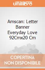 Amscan: Letter Banner Everyday Love 92Cmx20 Cm gioco