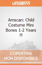 Amscan: Child Costume Mini Bones 1-2 Years H giochi