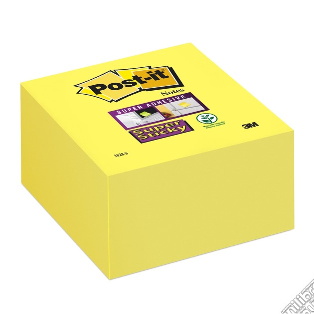 3M Post-it - Cubo 350 Foglietti Super Sticky - Colore Giallo Oro gioco di 3M