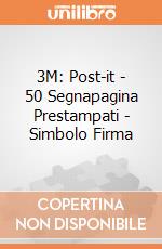 3M: Post-it - 50 Segnapagina Prestampati - Simbolo Firma gioco di 3M