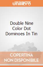 Double Nine Color Dot Dominoes In Tin giochi