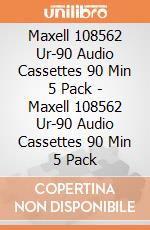 Maxell 108562 Ur-90 Audio Cassettes 90 Min 5 Pack - Maxell 108562 Ur-90 Audio Cassettes 90 Min 5 Pack gioco
