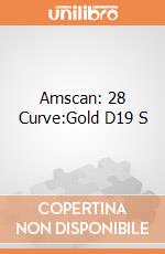 Amscan: 28 Curve:Gold D19 S giochi