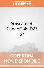 Amscan: 36 Curve:Gold D23 S* giochi