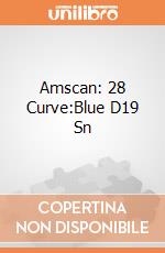 Amscan: 28 Curve:Blue D19 Sn giochi