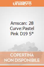 Amscan: 28 Curve:Pastel Pink D19 S* giochi