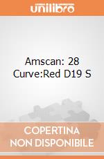 Amscan: 28 Curve:Red D19 S giochi