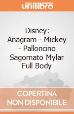 Disney: Anagram - Mickey - Palloncino Sagomato Mylar Full Body gioco di Giocoplast