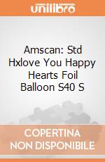 Amscan: Std Hxlove You Happy Hearts Foil Balloon S40 S giochi