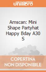 Amscan: Mini Shape Partyhat Happy Bday A30 S giochi