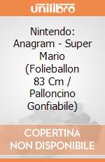 Nintendo: Anagram - Super Mario (Folieballon 83 Cm / Palloncino Gonfiabile) gioco
