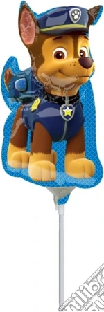 Paw Patrol: Anagram - Mini Shape 'Chase' A30 S. Pallone Foil Minishape Paw Patrol Chase - Si Gonfia Ad Aria giochi