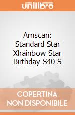 Amscan: Standard Star Xlrainbow Star Birthday S40 S giochi