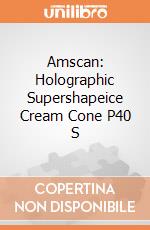 Amscan: Holographic Supershapeice Cream Cone P40 S giochi