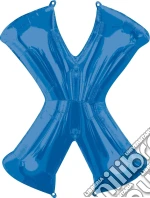 Anagram: Supershape Letter X Blue Foil Balloon P50 Packed 68 X 88 Cm giochi