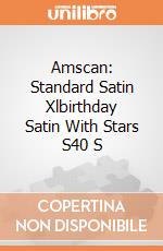 Amscan: Standard Satin Xlbirthday Satin With Stars S40 S giochi