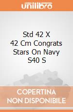 Std 42 X 42 Cm Congrats Stars On Navy S40 S giochi
