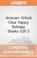 Amscan: Orbzxl Clear Happy Birthday Sharks G20 S giochi
