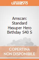 Amscan: Standard Hxsuper Hero Birthday S40 S giochi