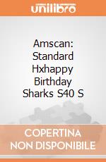 Amscan: Standard Hxhappy Birthday Sharks S40 S giochi