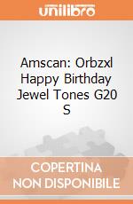 Amscan: Orbzxl Happy Birthday Jewel Tones G20 S giochi