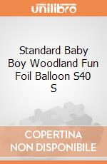 Standard Baby Boy Woodland Fun Foil Balloon S40 S gioco