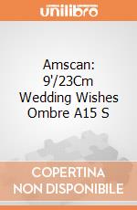 Amscan: 9'/23Cm Wedding Wishes Ombre A15 S giochi