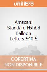 Amscan: Standard Hxhbd Balloon Letters S40 S giochi