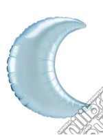 Anagram: S/Shape Pastel Blue Satin Crescent Foil Bal P30 Q. Pallone Foil Crescent 35' - 89 Cm Azzurro Satin giochi