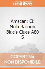 Amscan: Ci: Multi-Balloon Blue's Clues A80 S giochi