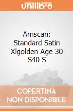 Amscan: Standard Satin Xlgolden Age 30 S40 S giochi