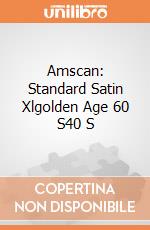 Amscan: Standard Satin Xlgolden Age 60 S40 S giochi