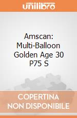 Amscan: Multi-Balloon Golden Age 30 P75 S giochi