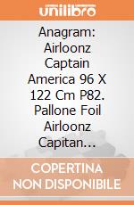 Anagram: Airloonz Captain America 96 X 122 Cm P82. Pallone Foil Airloonz Capitan America 96 X 122 Cm gioco