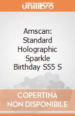 Amscan: Standard Holographic Sparkle Birthday S55 S giochi