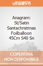 Anagram: St/Satin Santachristmas Foilballoon 45Cm S40 Sn gioco