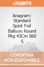 Anagram: Standard Spirit Foil Balloon Round Pkg 43Cm S60 S gioco