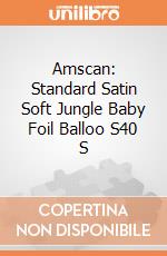 Amscan: Standard Satin Soft Jungle Baby Foil Balloo S40 S giochi