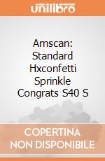 Amscan: Standard Hxconfetti Sprinkle Congrats S40 S giochi