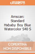 Amscan: Standard Hxbaby Boy Blue Watercolor S40 S giochi