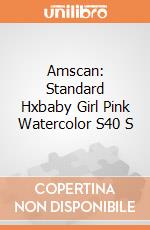 Amscan: Standard Hxbaby Girl Pink Watercolor S40 S giochi