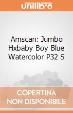 Amscan: Jumbo Hxbaby Boy Blue Watercolor P32 S giochi