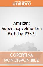Amscan: Supershapexlmodern Birthday P35 S giochi