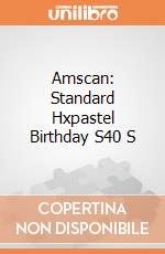 Amscan: Standard Hxpastel Birthday S40 S giochi