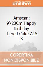 Amscan: 9'/23Cm Happy Birthday Tiered Cake A15 S giochi