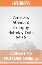 Amscan: Standard Hxhappy Birthday Dots S40 S giochi