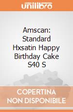Amscan: Standard Hxsatin Happy Birthday Cake S40 S giochi